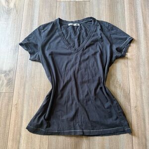 Acne studios short sleeve tee dark grey black size large